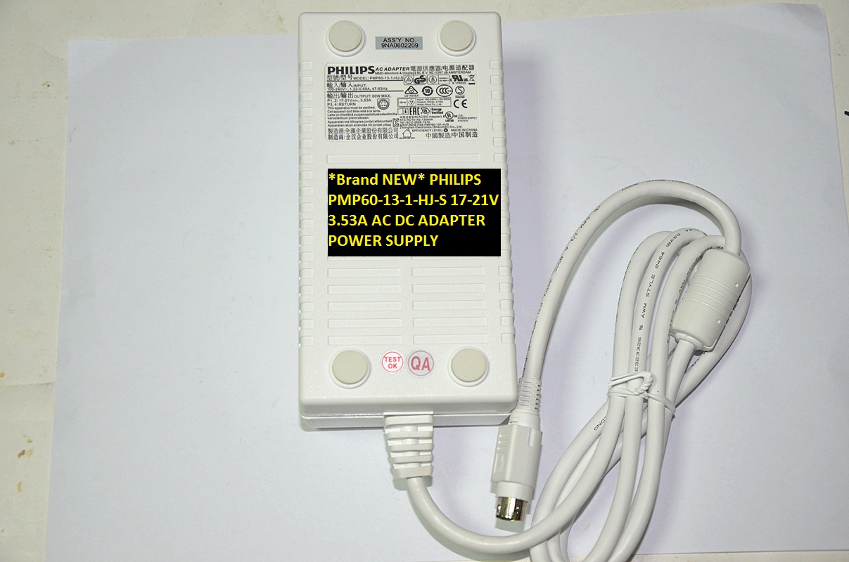 *Brand NEW* 17-21V AC DC ADAPTER PHILIPS 3.53A PMP60-13-1-HJ-S POWER SUPPLY